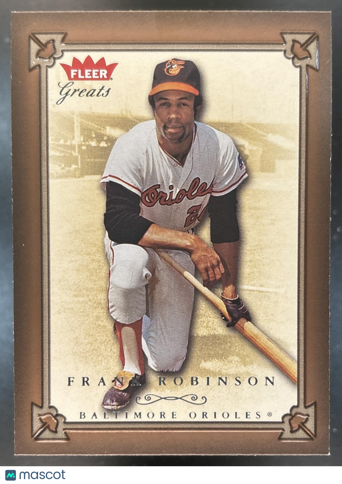 2004 Fleer Greats of the Game Frank Robinson #96 Baltimore Orioles