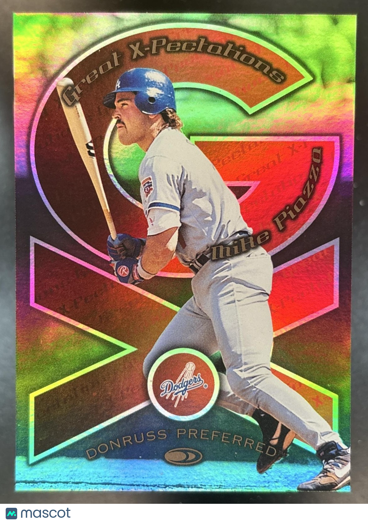 1998 Donruss Preferred Mike Piazza Todd Greene Great X Pectations /3000 #15