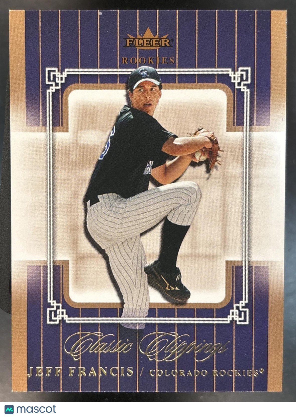2005 Fleer Classic Clippings Jeff Francis First Edition /150 #111 Rockies