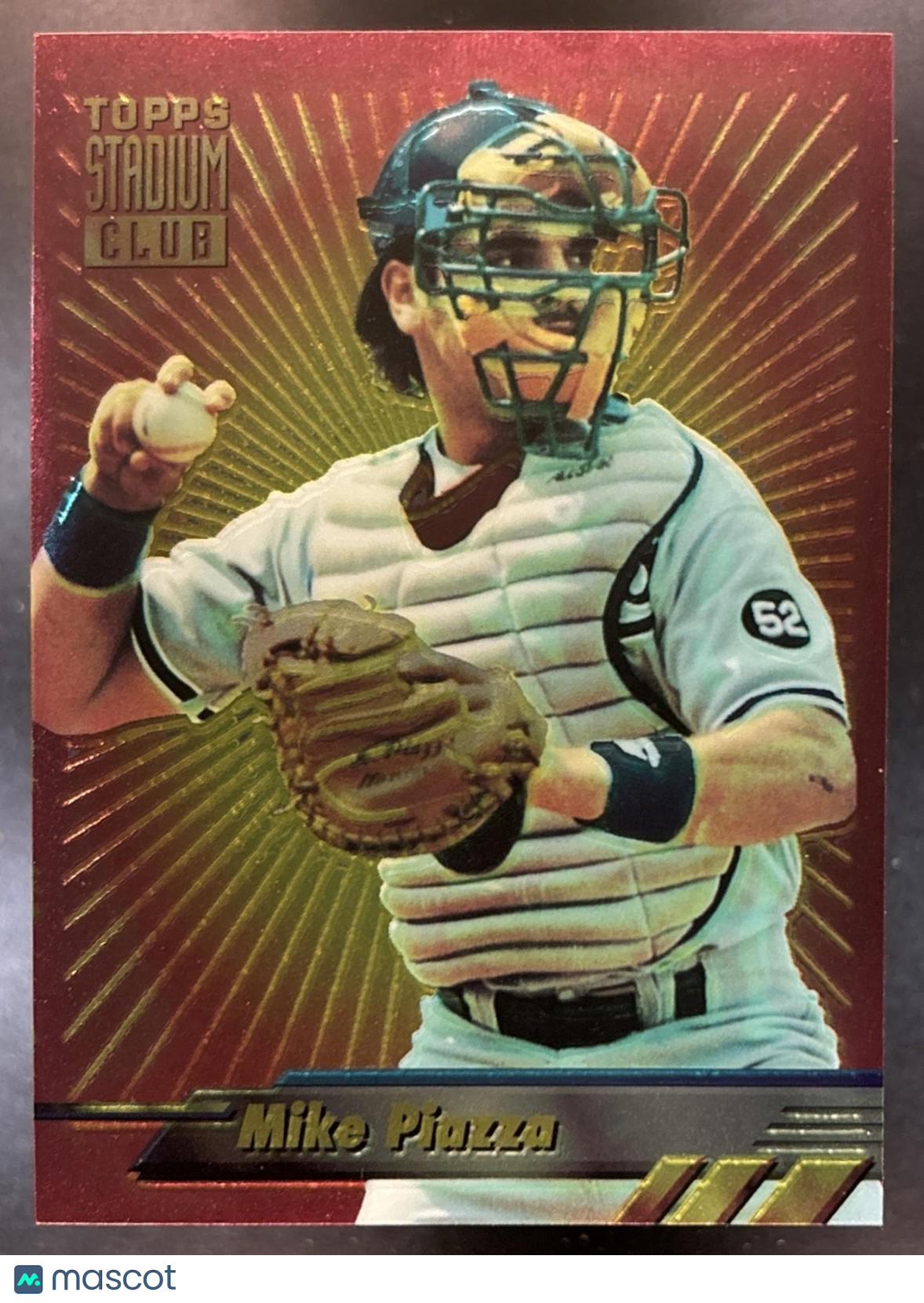 1994 Topps Stadium Club Mike Piazza Finest #8 RC Los Angeles Dodgers