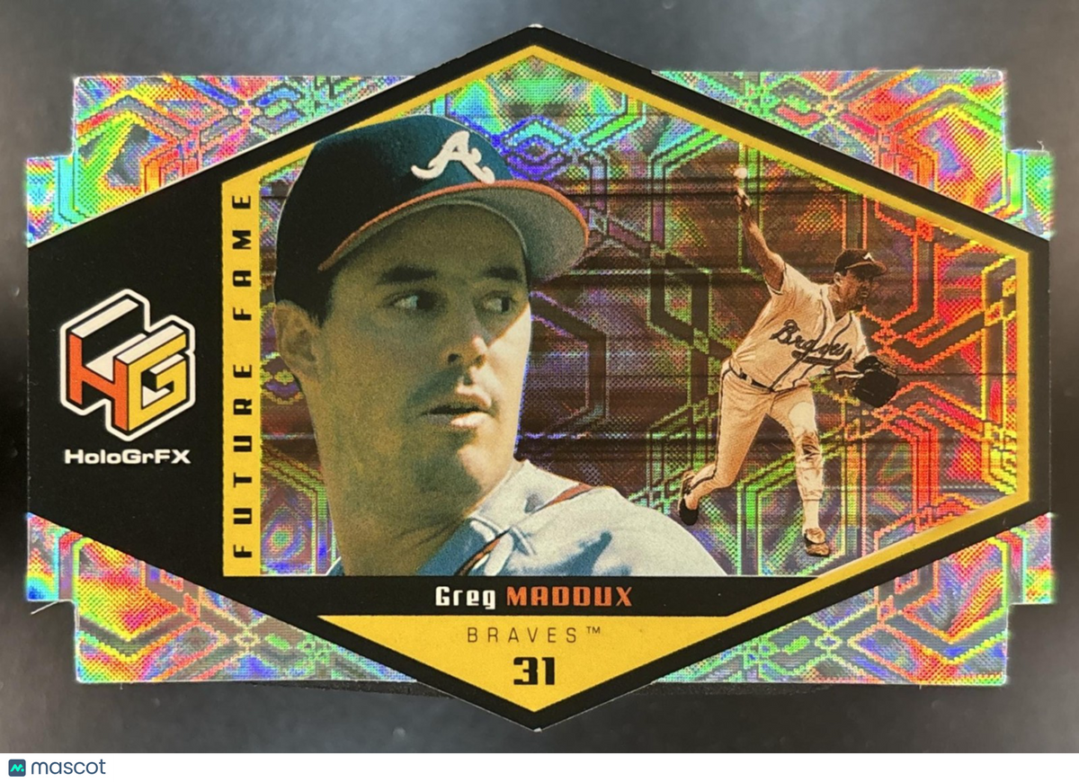 1999 Upper Deck HoloGrFX Greg Maddux Future Fame #F5 Braves