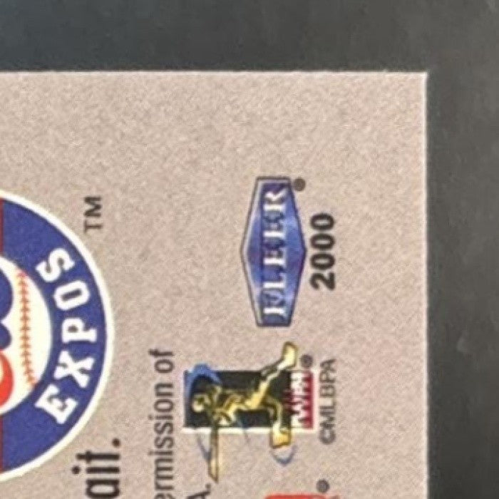 2000 Fleer Ultra Vladimir Guerrero Diamond Mine #15 DM Montreal Expos