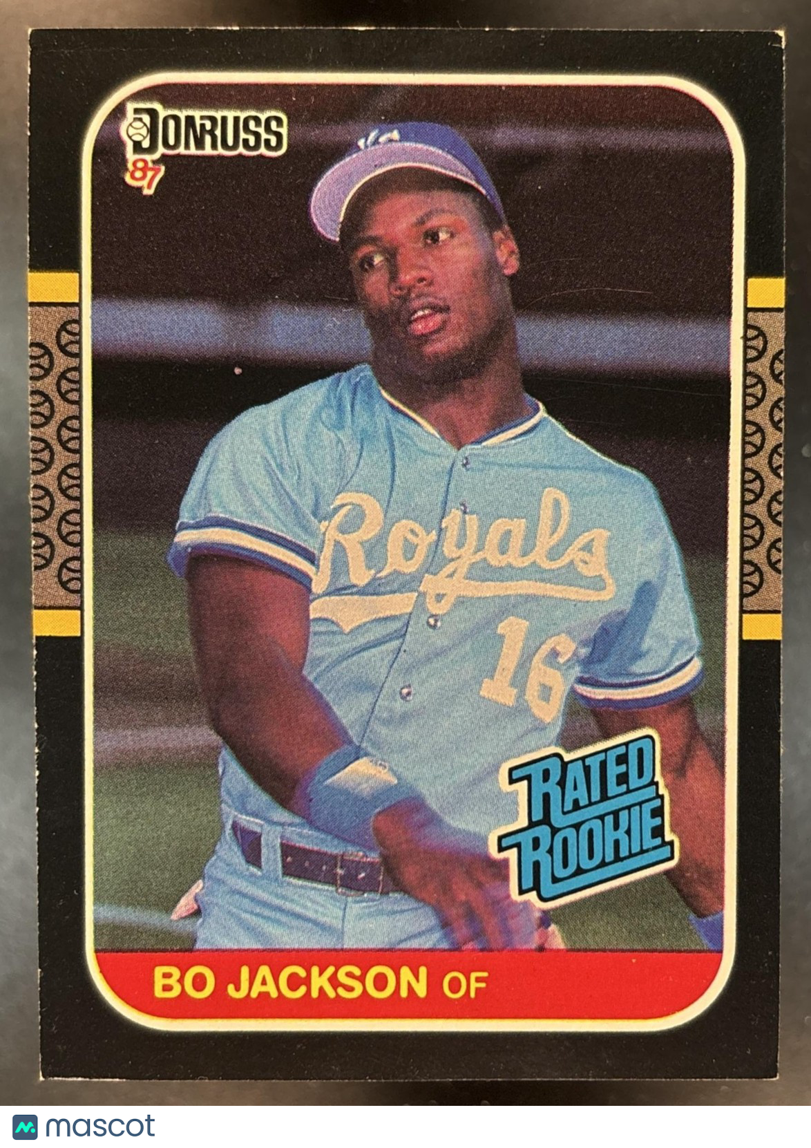 1987 Donruss Bo Jackson #35 RC Kansas City Royals