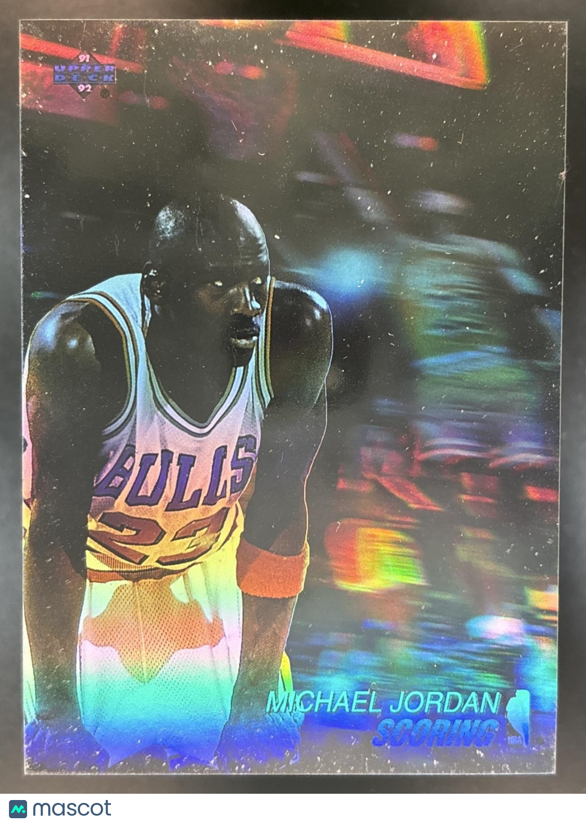 1991-92 Upper Deck Michael Jordan Award Winner Holograms #AW1 Chicago Bulls