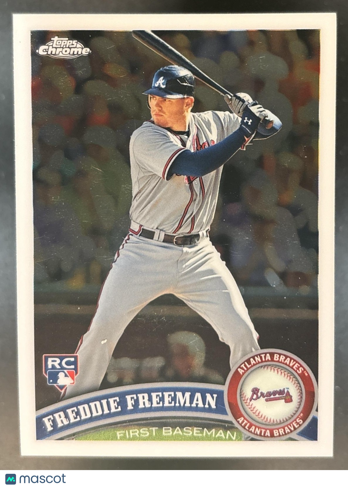 2011 Topps Chrome Freddie Freeman #173 RC Atlanta Braves