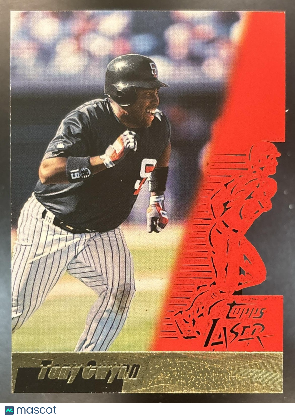 1996 Topps Laser Tony Gwynn #43 San Diego Padres