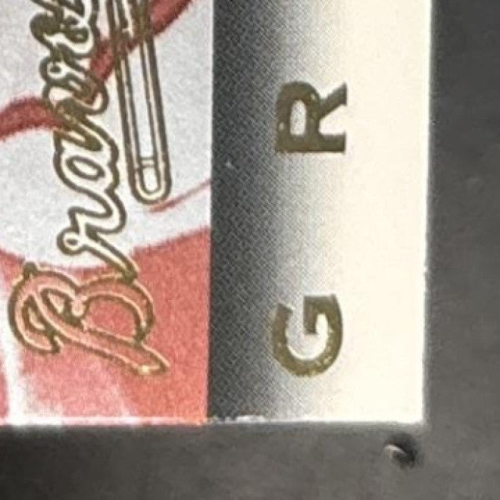 1995 Fleer Ultra Greg Maddux Award Winners Gold Medallion #18 Atlanta Braves