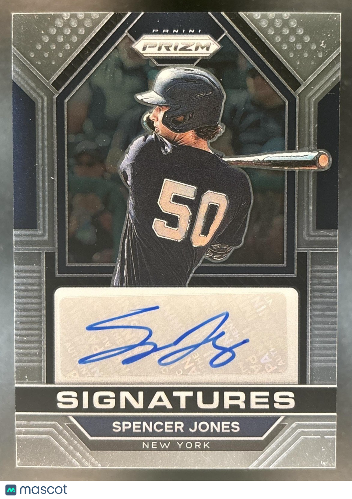 2023 Panini Prizm Spencer Jones Signatures #SIG-SJ Auto New York Yankees