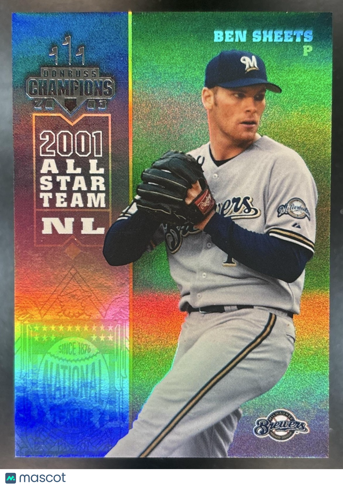 2003 Donruss Champions Ben Sheets Holofoil /25 #146 Milwaukee Brewers