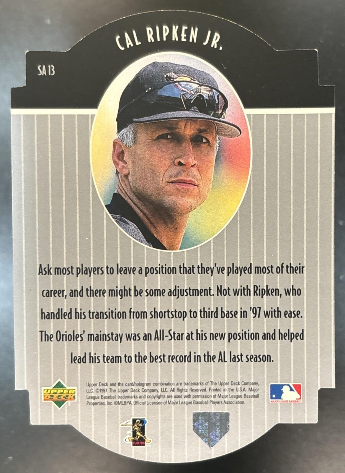 1997 Upper Deck Collector's Choice Cal Ripken Jr. Star Attractions Orioles