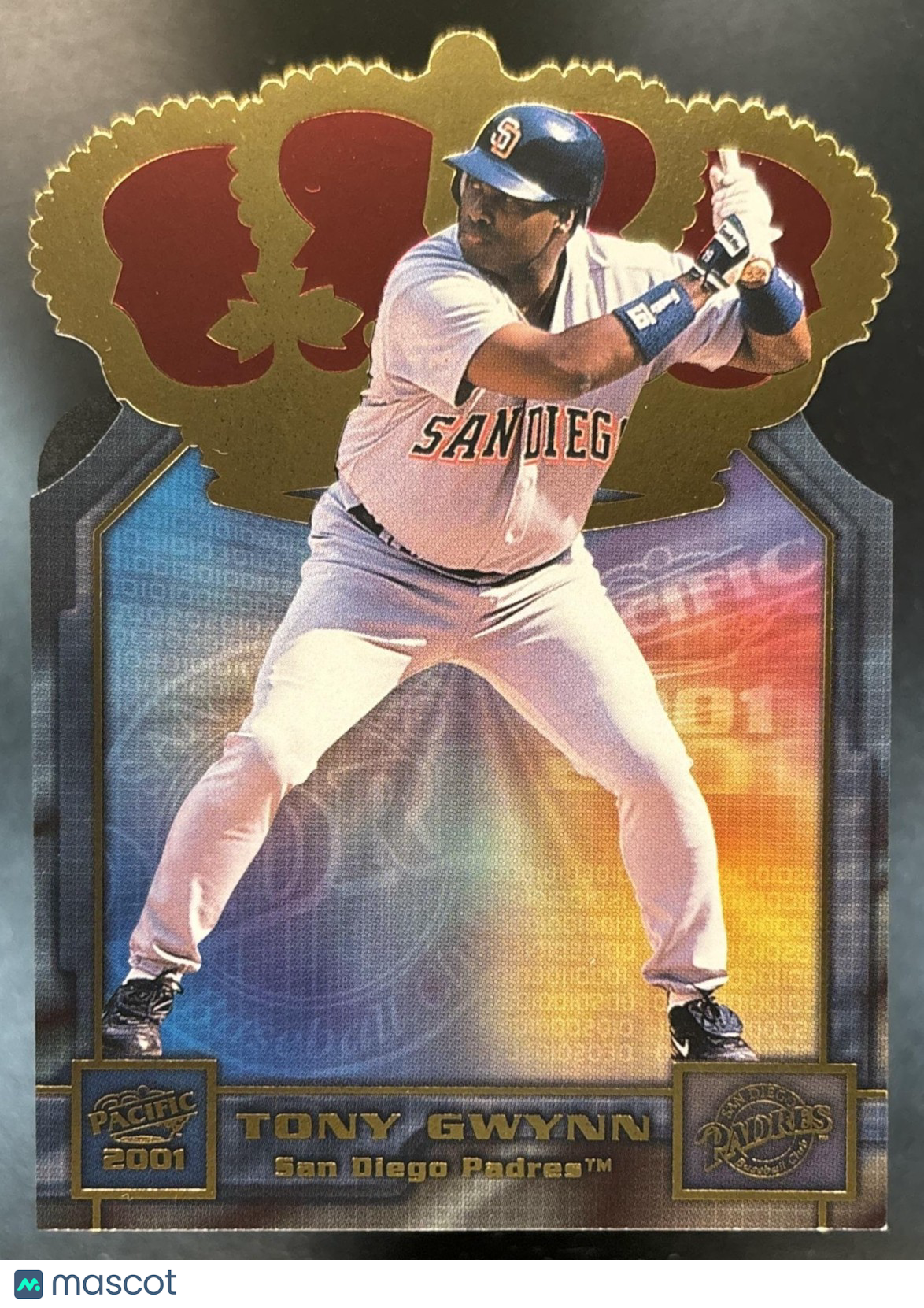 2001 Pacific Tony Gwynn Gold Crown Die Cuts #30 San Diego Padres