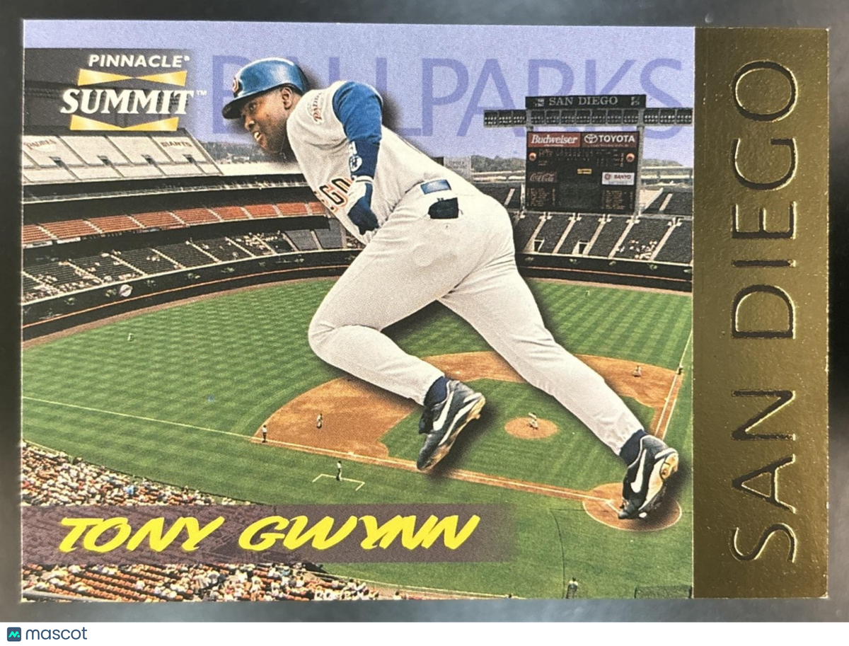 1996 Pinnacle Summit Tony Gwynn Ballparks /8000 #18 San Diego Padres