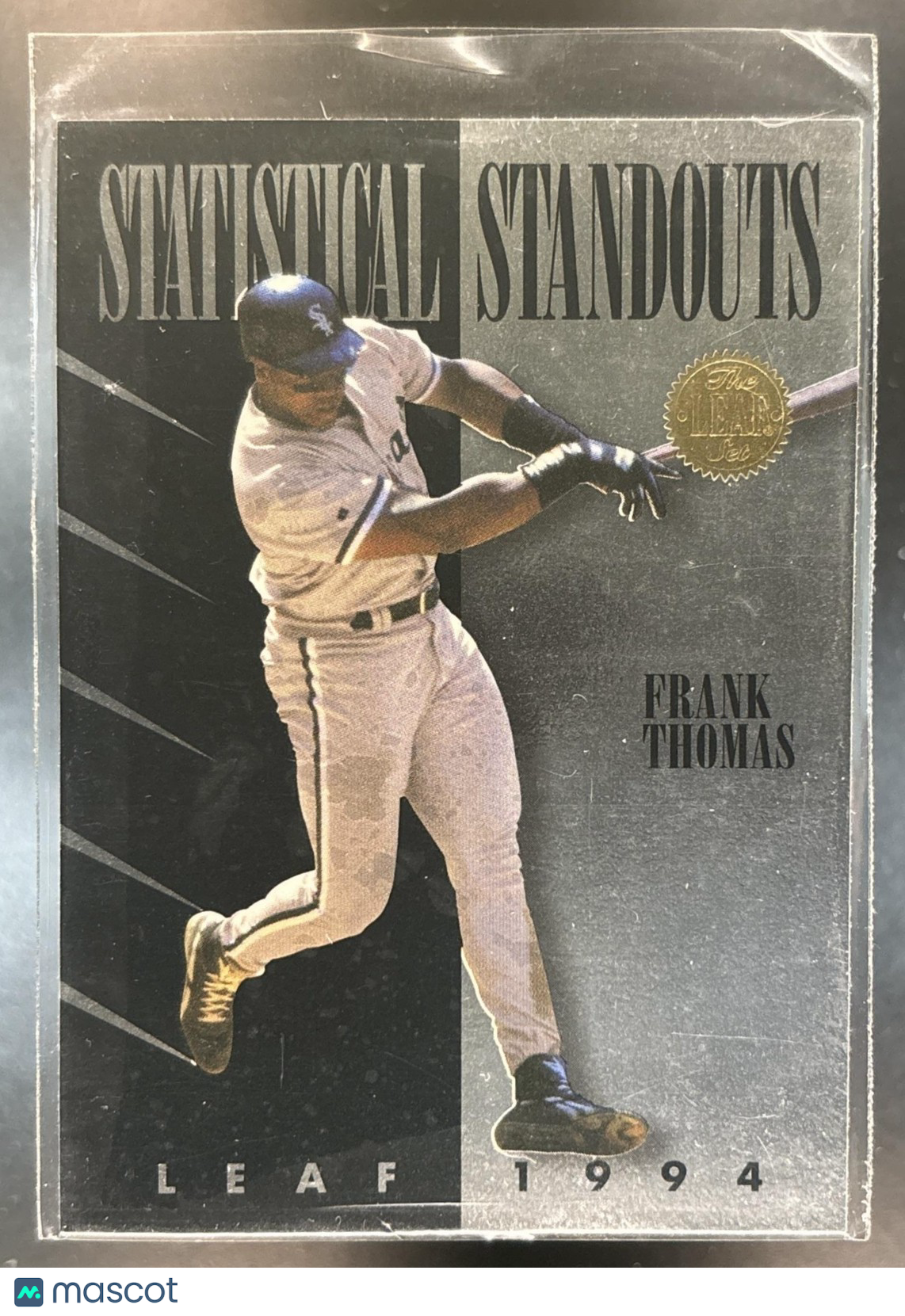 1994 Leaf Frank Thomas Statistical Standouts #1 Chicago White Sox