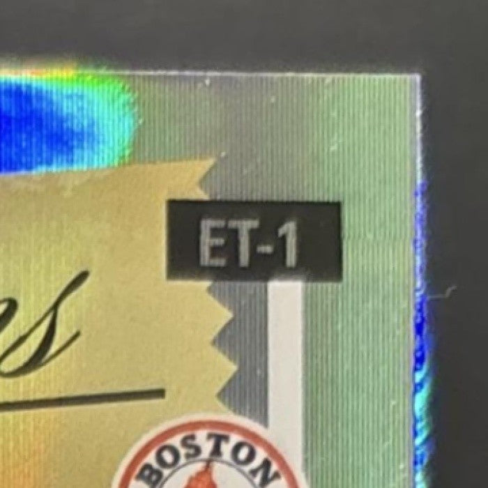 2005 Donruss Elite Manny Ramirez Pedro Martinez David Ortiz Teams /1500 Red Sox