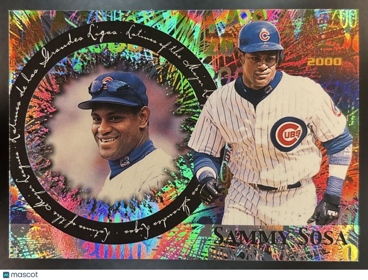 2000 Pacific Crown Collection Sammy Sosa Latinos of the Major Leagues #6 Cubs
