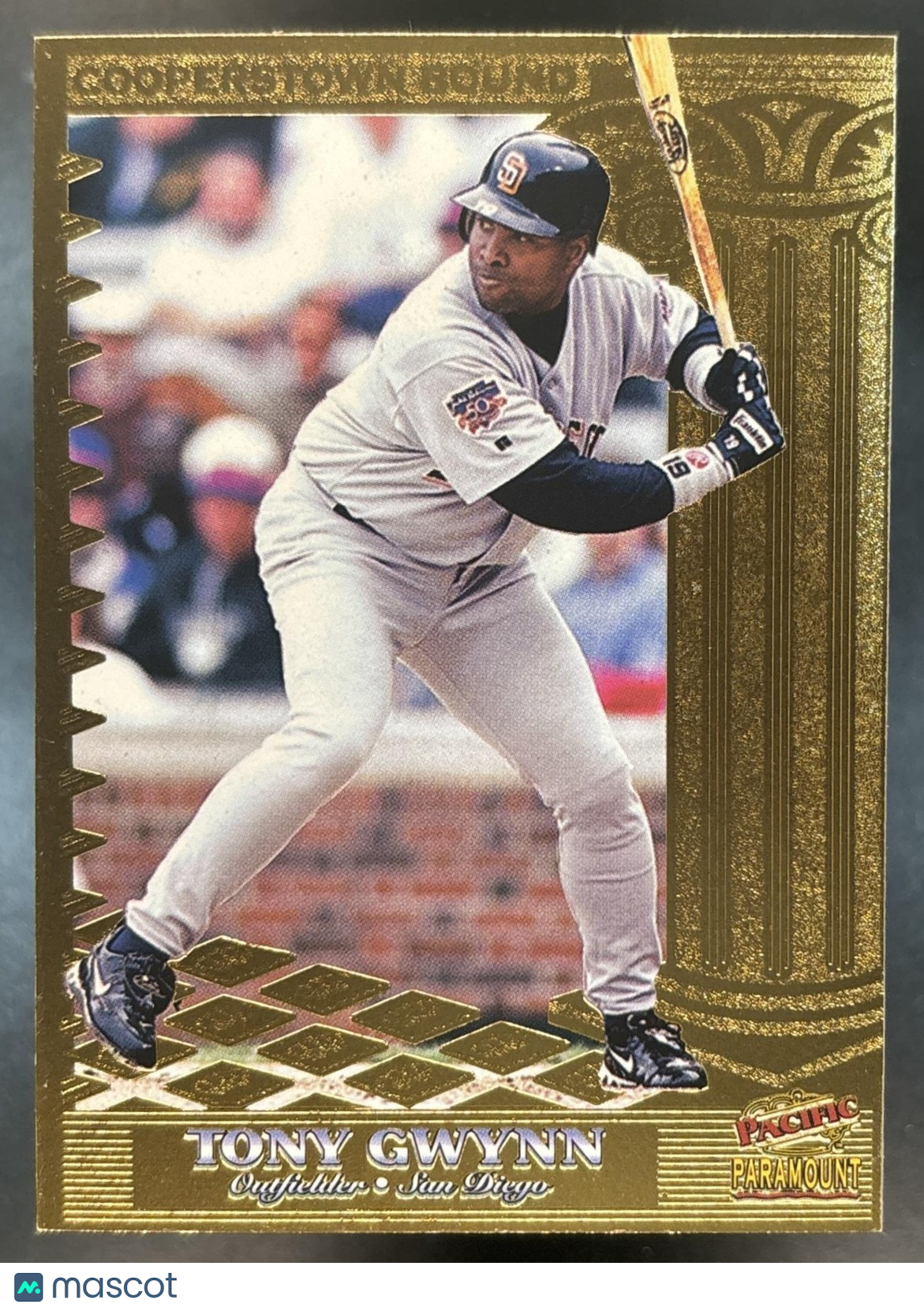 1998 Pacific Paramount Tony Gwynn Cooperstown Bound #7 San Diego Padres