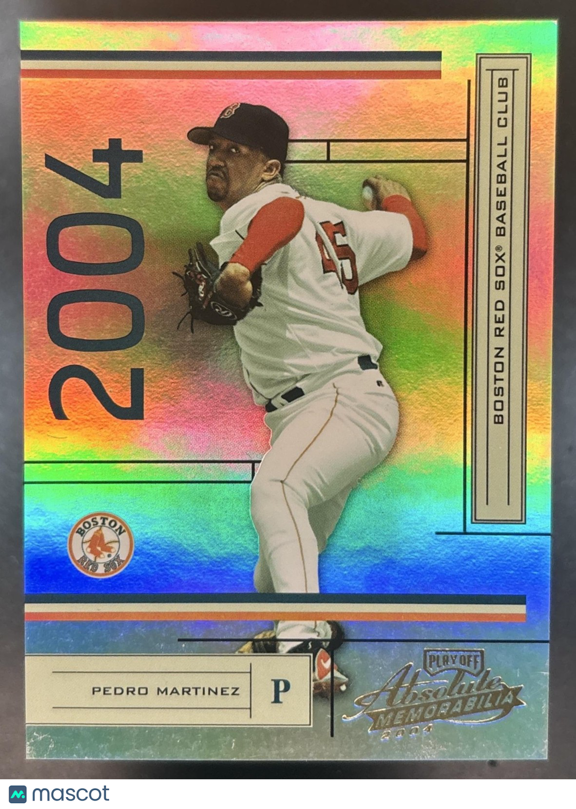 2004 Playoff Absolute Memorabilia Pedro Martinez /1349 #38 Boston Red Sox