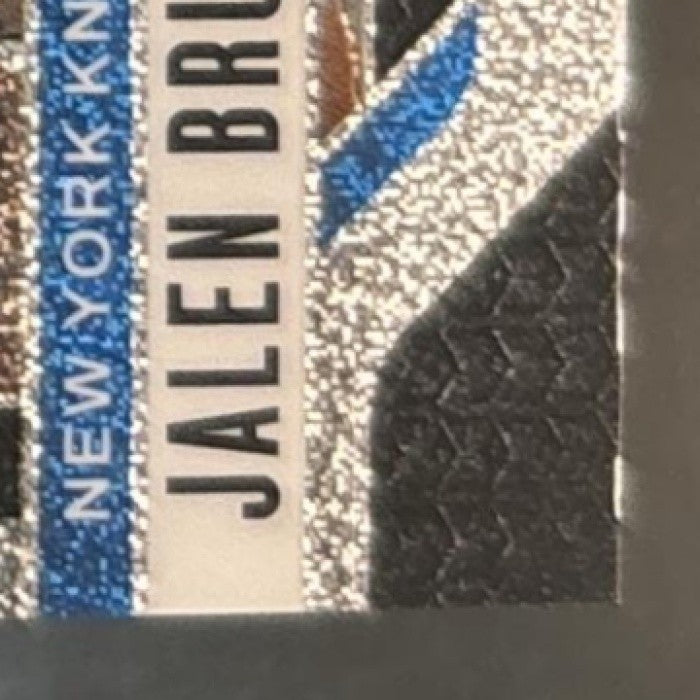2024-25 Panini Prizm Jalen Brunson Glitter #217 New York Knicks