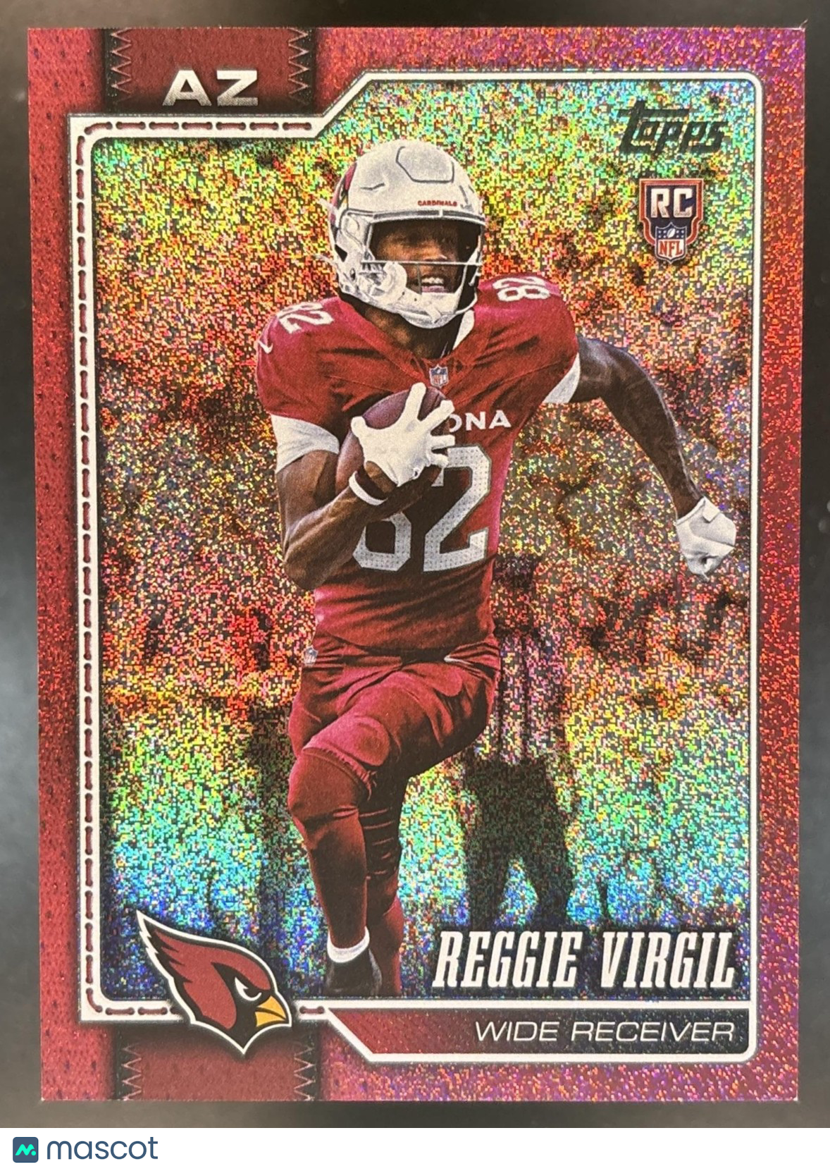 2026 Topps Reggie Virgil Sandglitter Red /5 #383 RC Arizona Cardinals