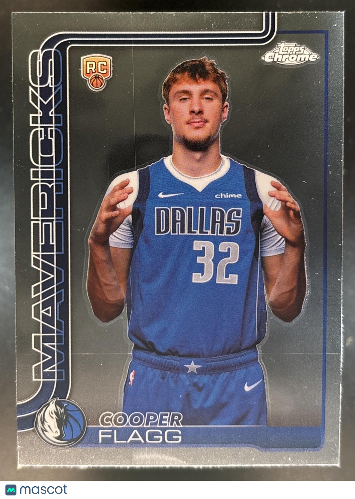 2025-26 Topps Chrome Cooper Flagg Image Variation #251 RC SSP Dallas Mavericks