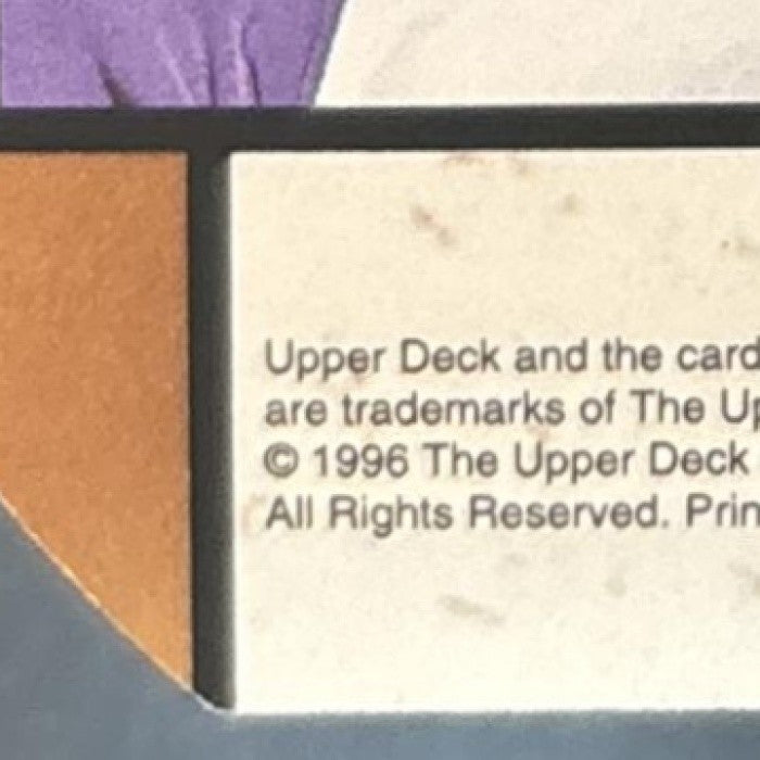 1996 Upper Deck Cris Carter Team Trio Minnesota Vikings