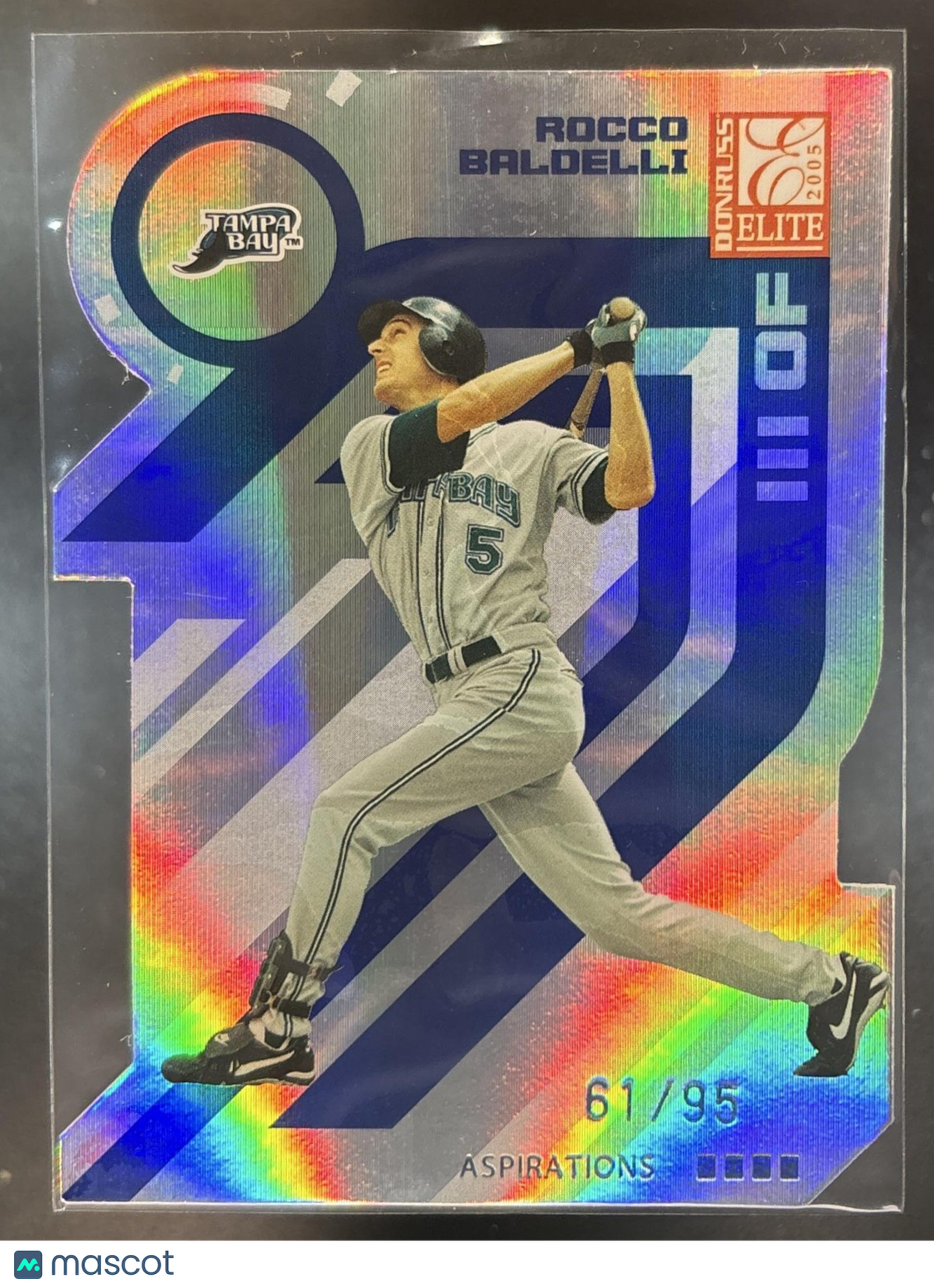 2005 Donruss Elite Rocco Baldelli Aspirations /95 #139