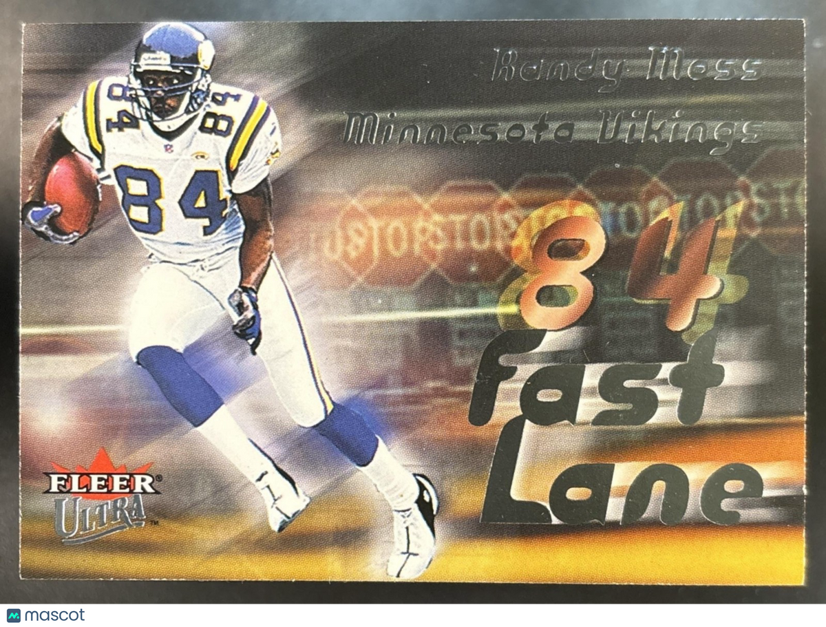 2000 Fleer Ultra Randy Moss Fast Lane #9 FL Minnesota Vikings