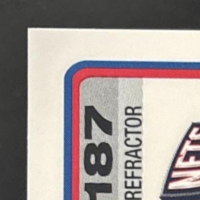 2006-07 Topps Chrome Mile Ilic Auto Refractor Black #187 RC New Jersey Nets