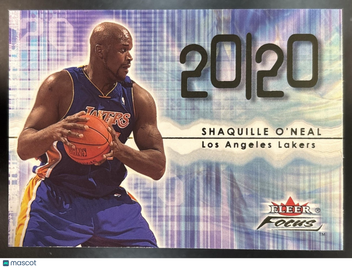2000-01 Fleer Focus Shaquille O'Neal #217 Los Angeles Lakers