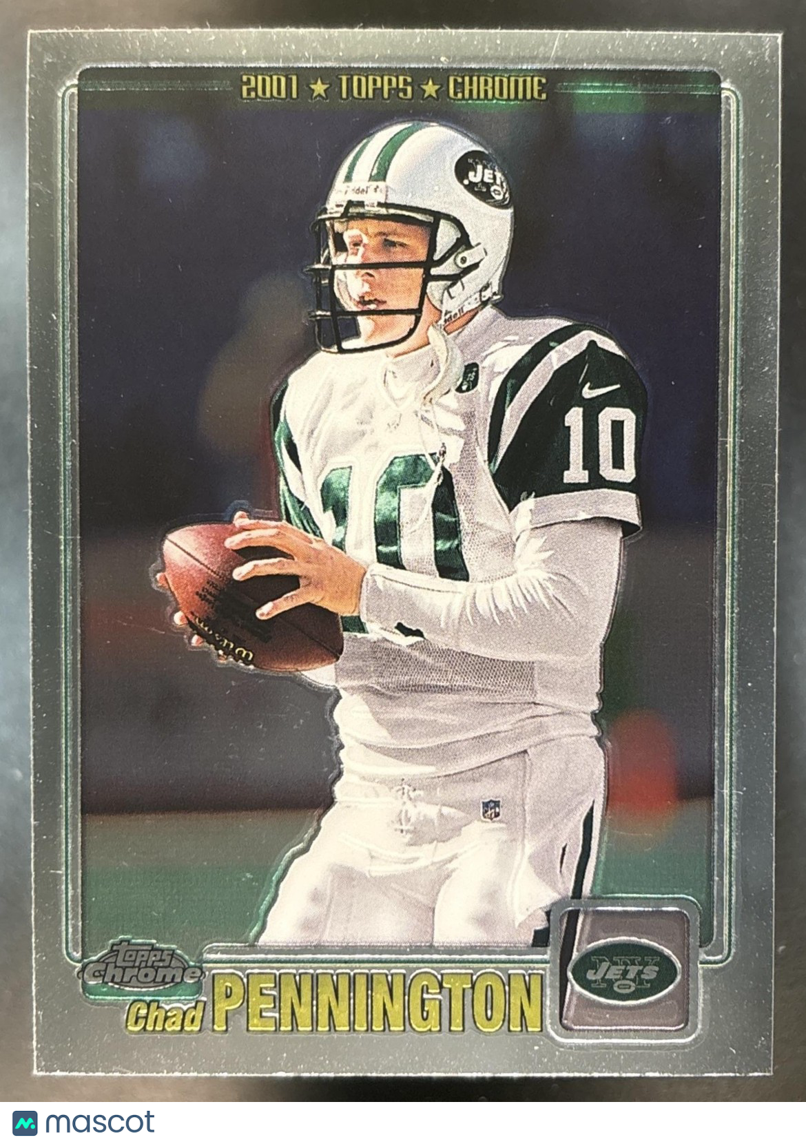 2001 Topps Chrome Chad Pennington #200 Jets