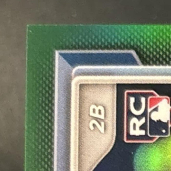 2024 Bowman Chrome Davis Schneider Rookie Auto Green /99 RC Toronto Blue Jays