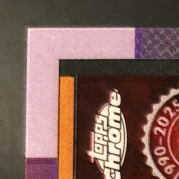 2025 Topps Chrome Update Chase Dollander 1990 Red Refractor 5/5 RC Rockies