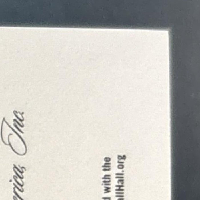 2014 Panini Hall of Fame 75th Year Anniversary Paul Molitor Signatures #48 Auto