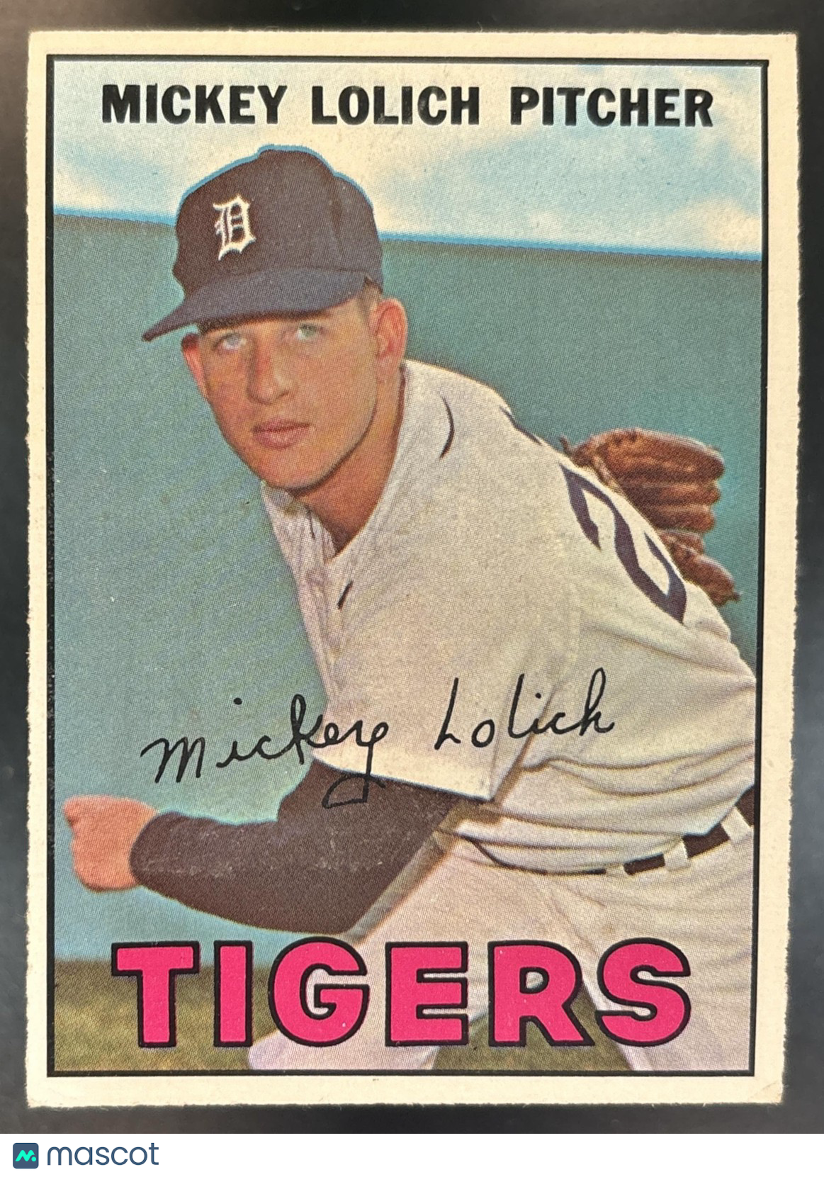 1967 Topps Mickey Lolich #88 Detroit Tigers