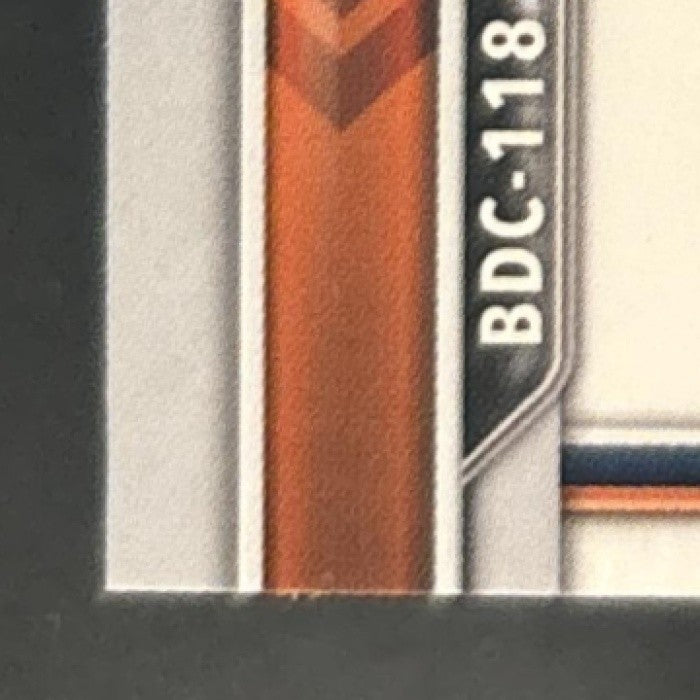 2022 Bowman Draft Sapphire Troy Melton Chrome #BDC-118 1st Prospect Tigers