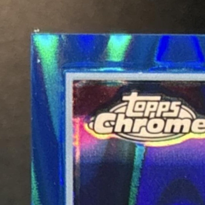 2023 Topps Chrome Jonathan Aranda Auto Blue Ray Wave /150 RC Tampa Bay Rays