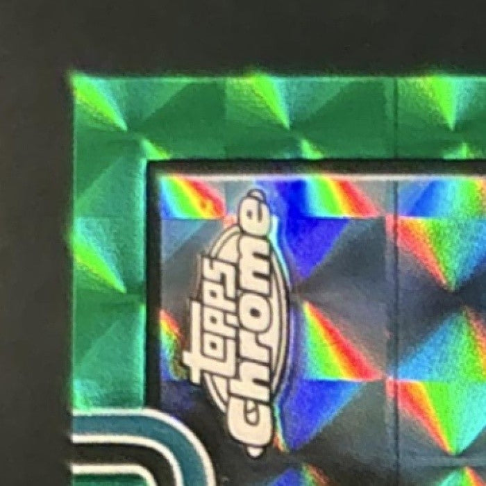 2025 Topps Chrome Travis Hunter Auto Green Geometric /99 RC Jacksonville Jaguars