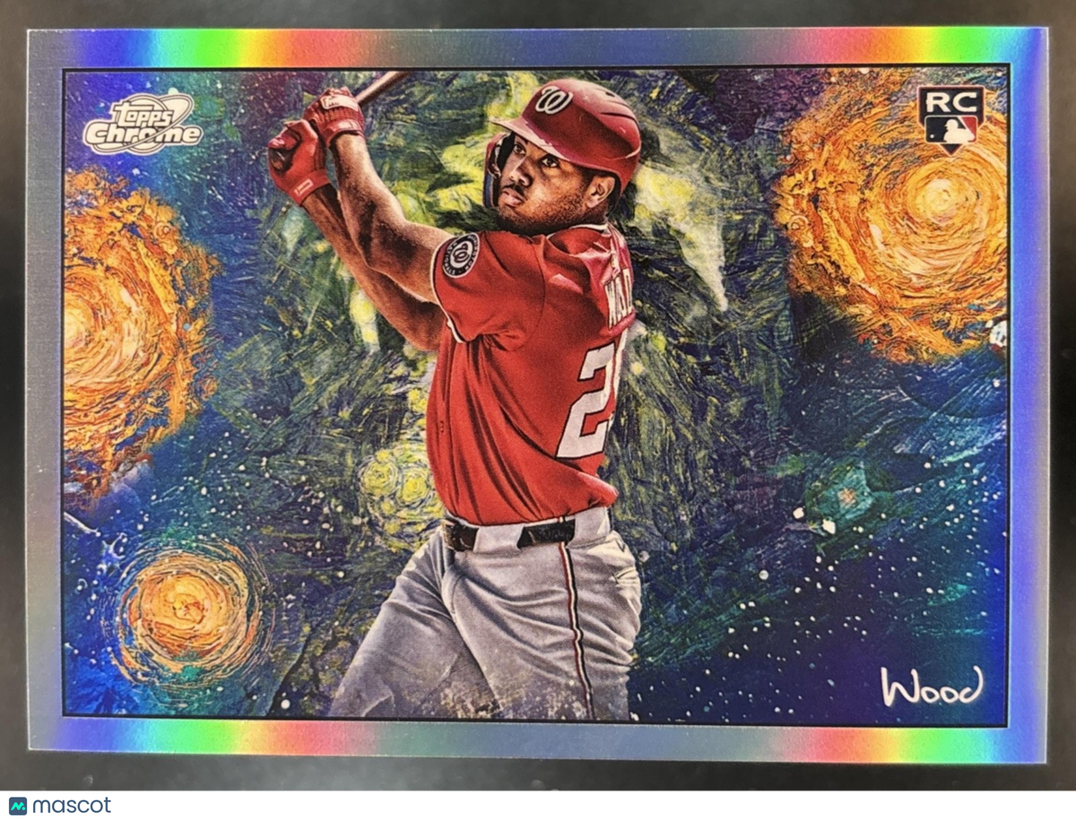 2025 Topps Cosmic Chrome James Wood Stars in the Night RC Washington Nationals