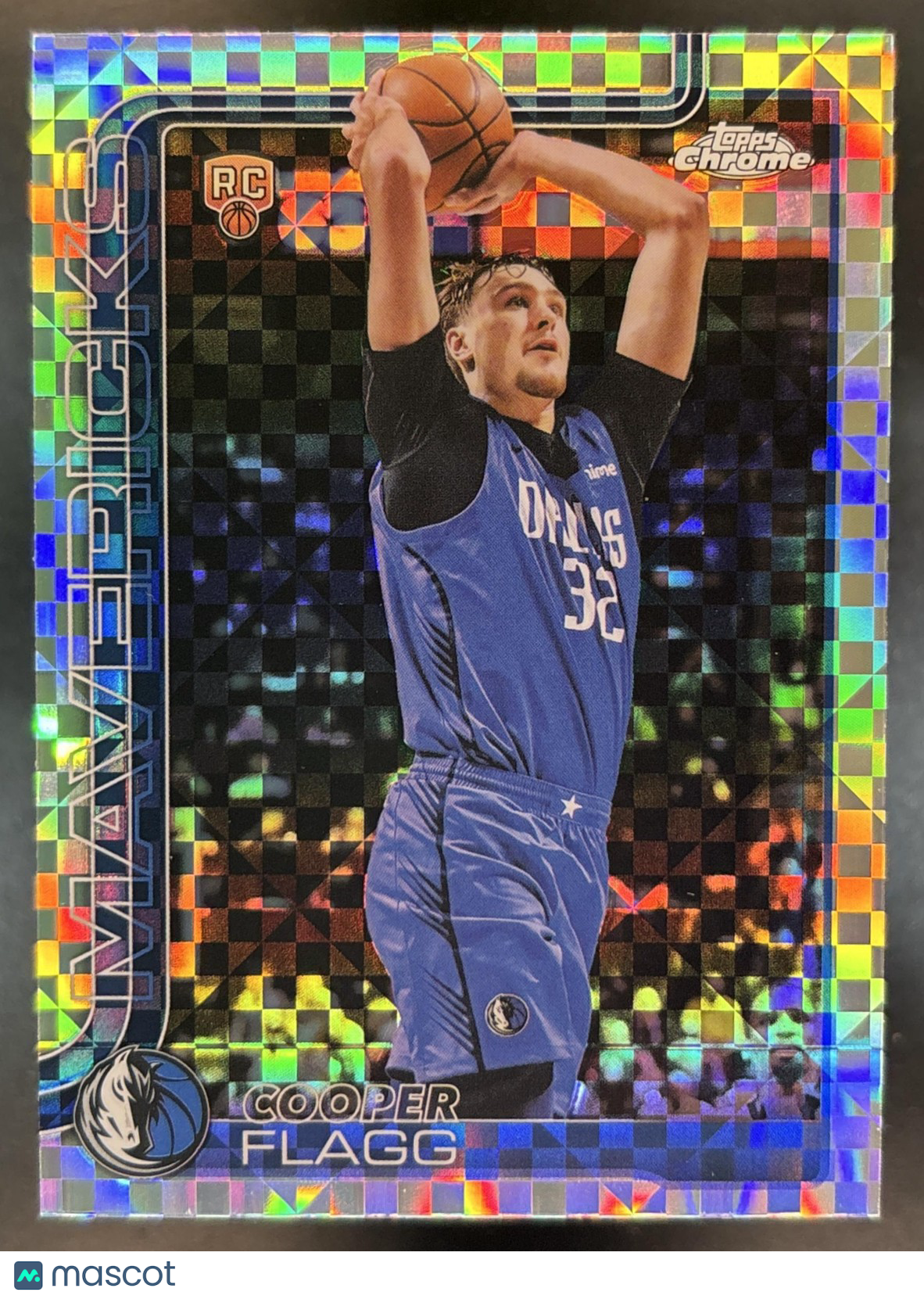 2025-26 Topps Chrome Cooper Flagg X-Fractor #251 RC