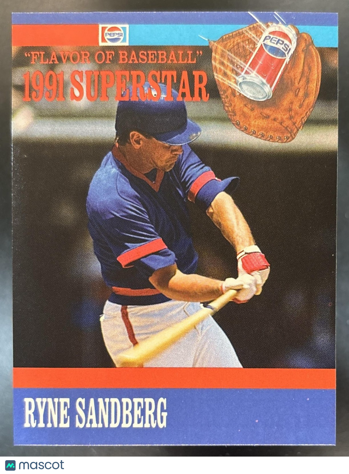 1991 Pepsi Flavor of Baseball Superstars #3 Ryne Sandberg