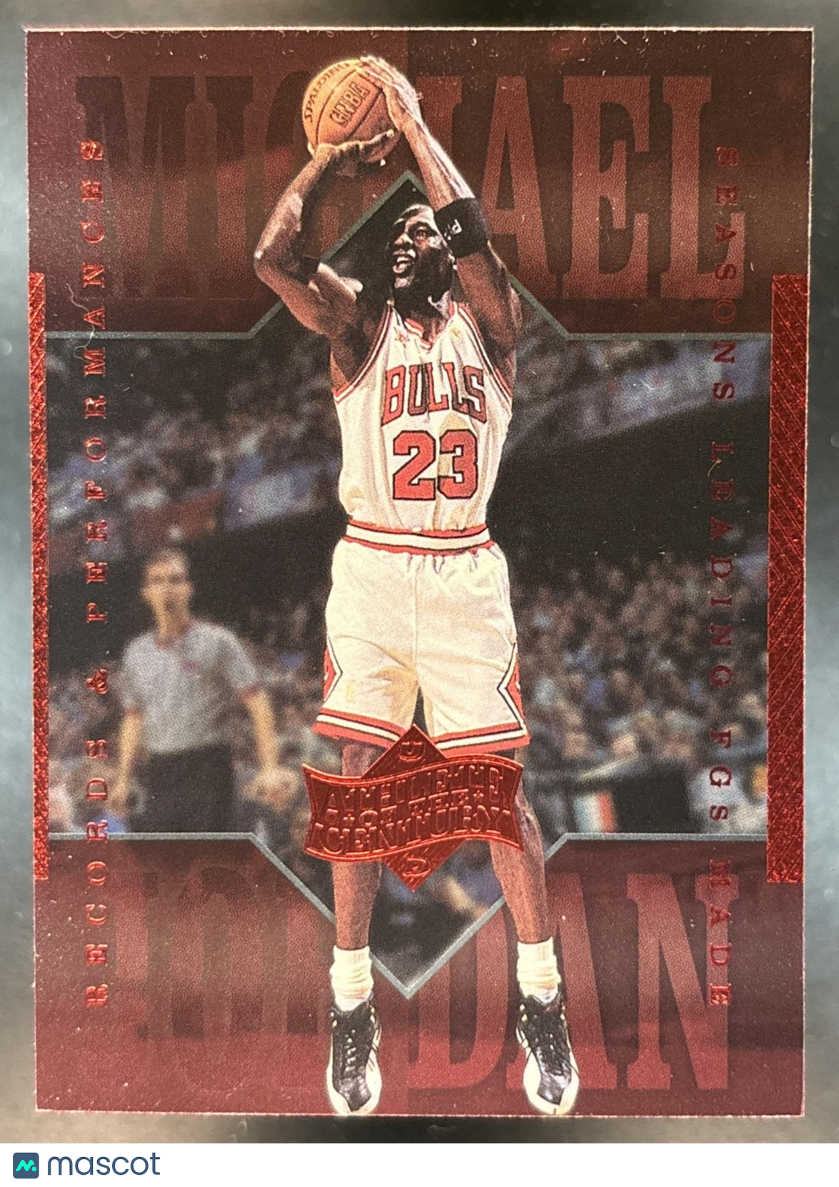 1999-00 Upper Deck Michael Jordan Athlete of the Century #74 Chicago Bulls