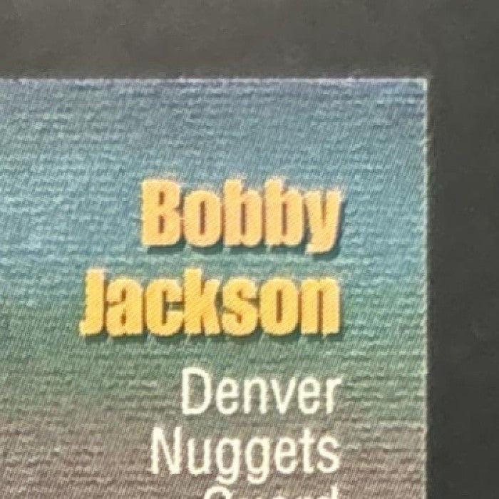 1997-98 Topps Finest Bobby Jackson Refractor #111 RC Bronze Denver Nuggets