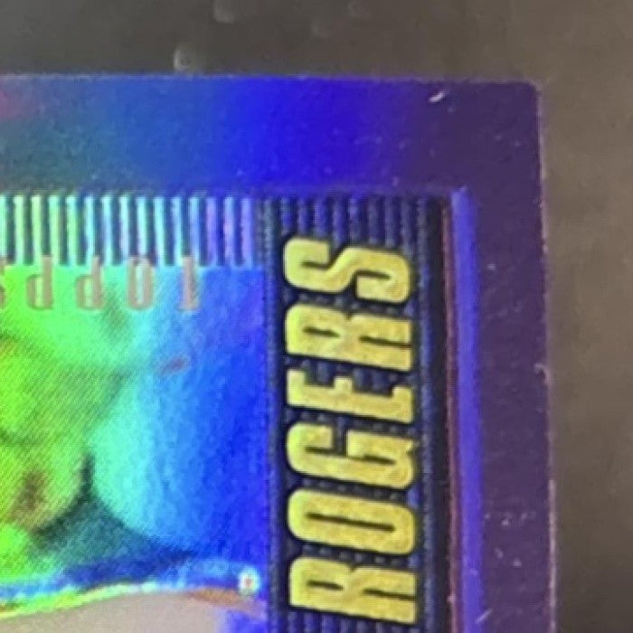 2000-01 Topps Chrome Rodney Rogers Refractor #84 Phoenix Suns