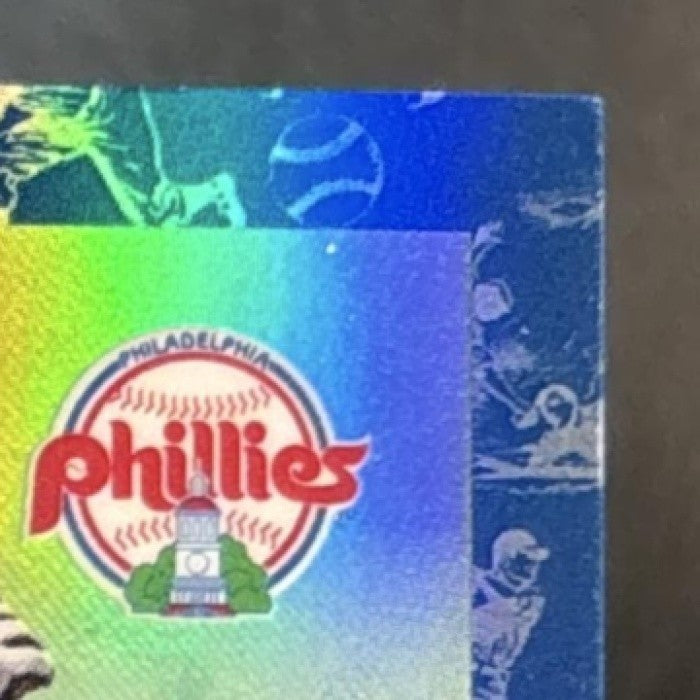 2025 Topps Chrome Platinum Anniversary John Kruk Auto Toile Cream/Blue /99