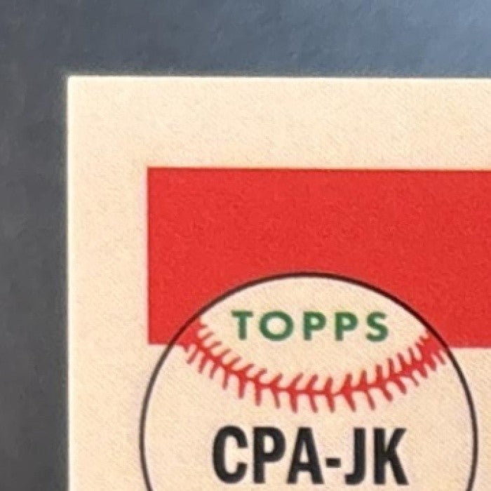 2025 Topps Chrome Platinum Anniversary John Kruk Auto Toile Cream/Blue /99