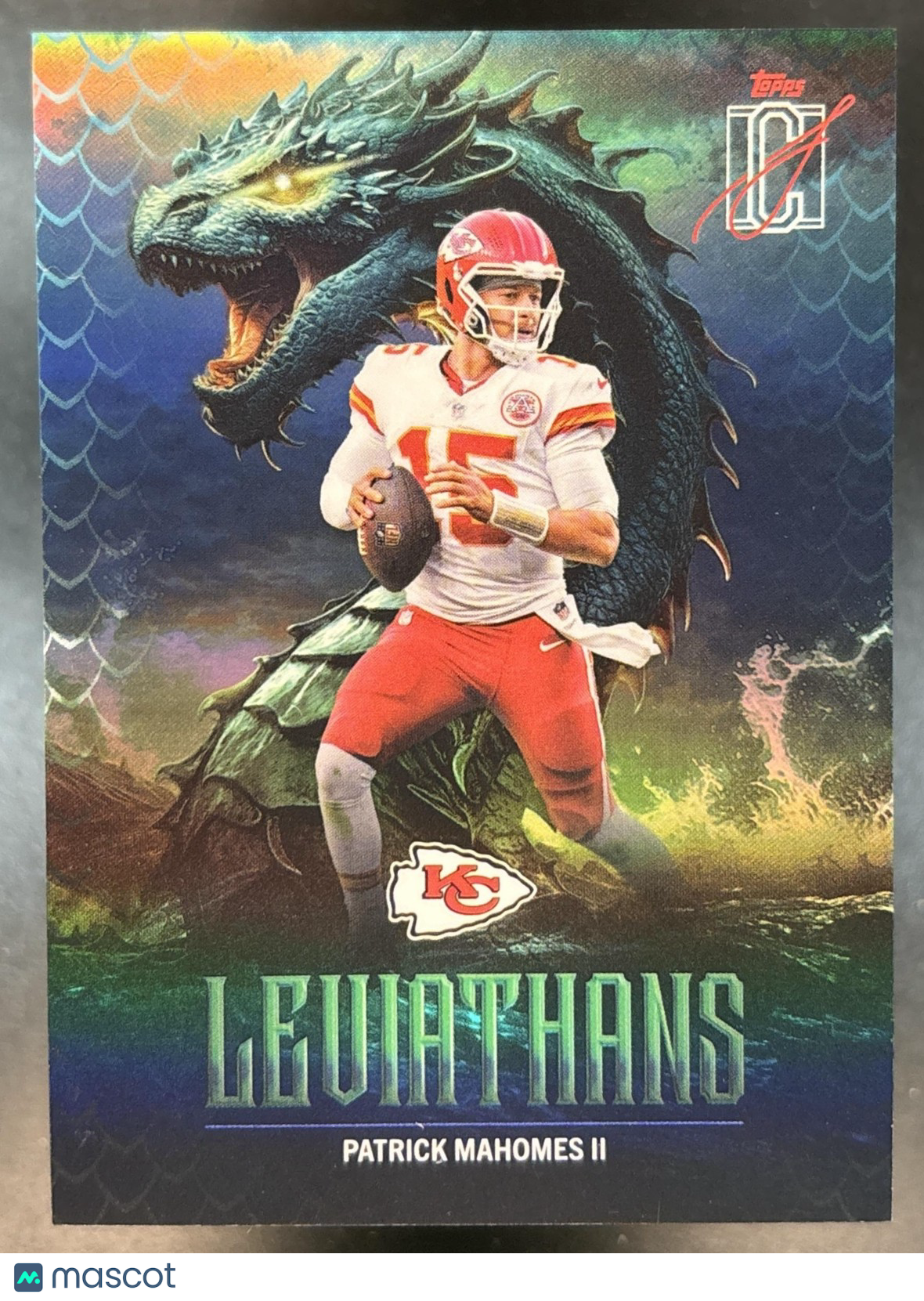 2025 Topps Signature Class Patrick Mahomes II Leviathans SSP Kansas City Chiefs
