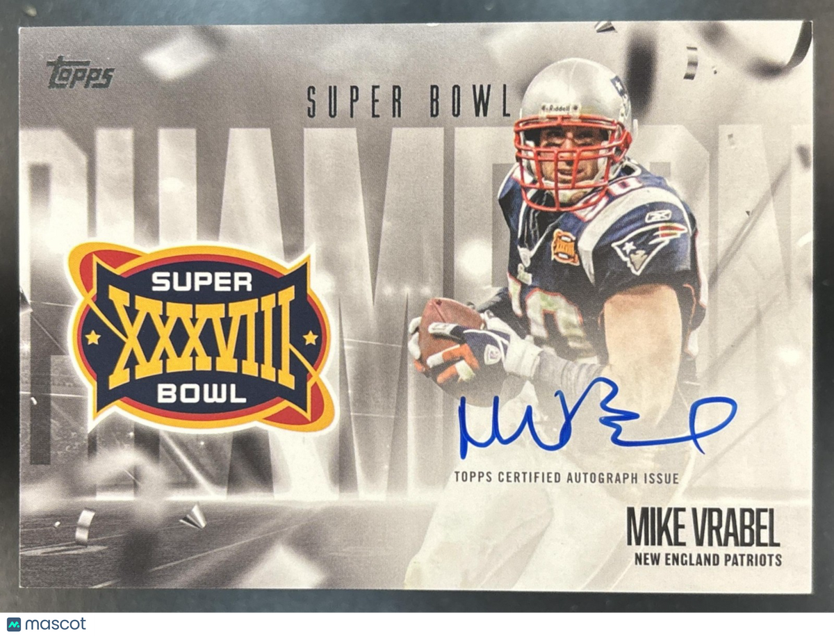 2026 Topps Mike Vrabel Super Bowl Champion Signatures Auto New England Patriots