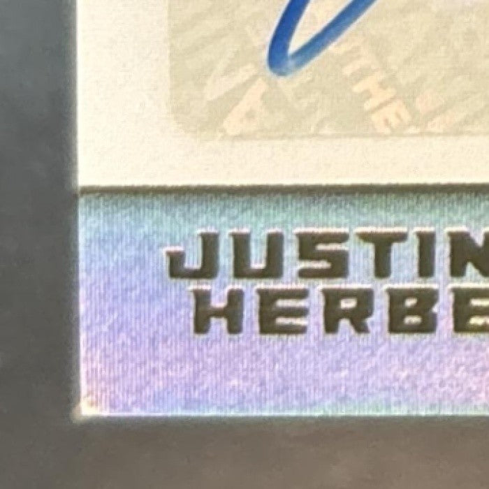 2020 Panini XR Justin Herbert /30 #203 RC Auto Los Angeles Chargers