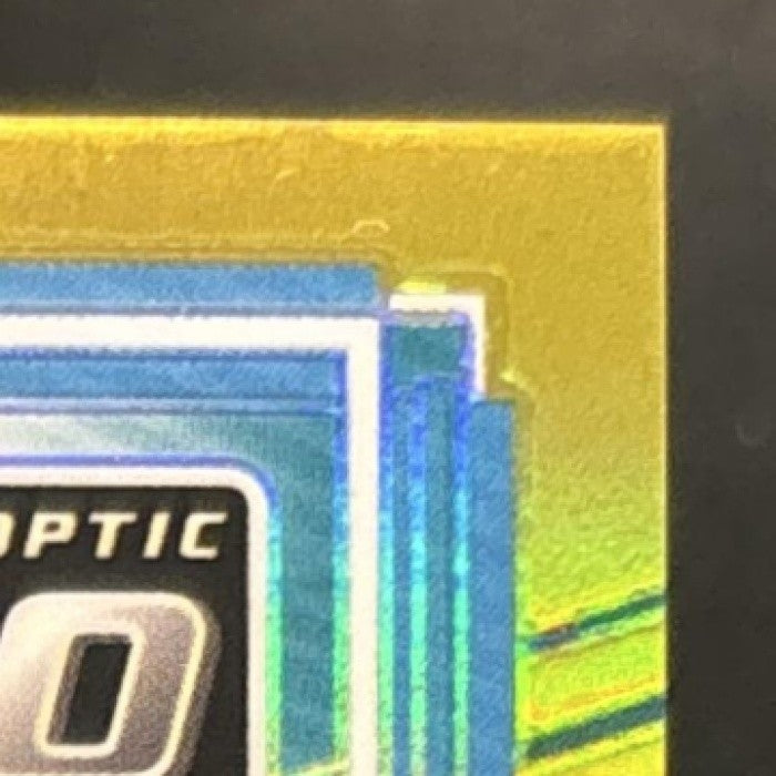 2025 Donruss Optic Travis Hunter True Gold 10/10 #301 Jacksonville Jaguars
