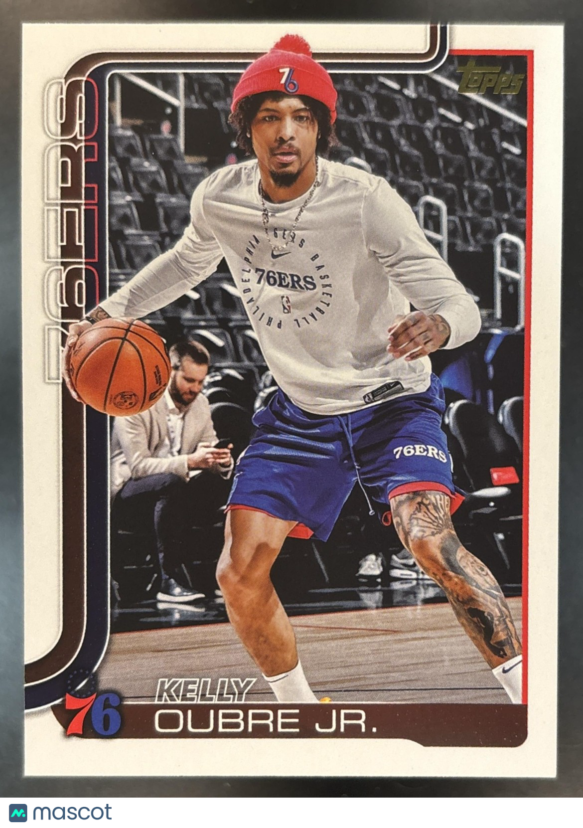 2025-26 Topps Kelly Oubre Jr. Golden Mirror Image Variation SSP #27 76ers